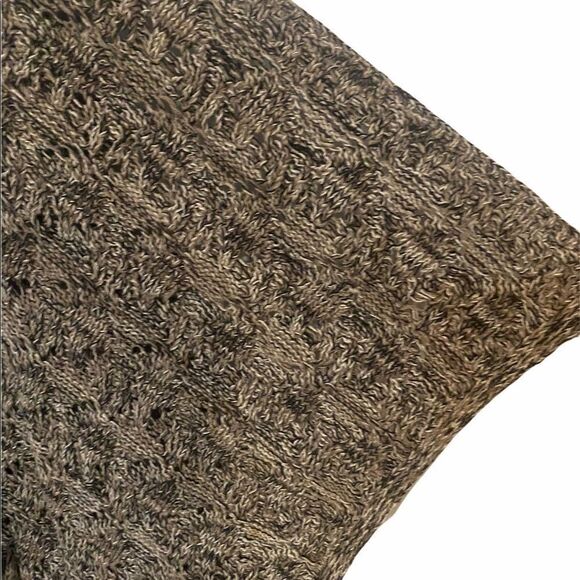 Women’s Artisan NY Long Sleeveless Sweater Vest  Gray/Brown Size Large - Picture 9 of 10